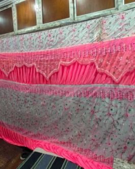 BMLP Pink Tent Decoration Curtain 15*10 Feet