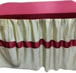 BMLP Beige Plastic Table Cover