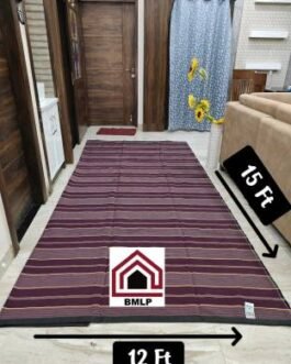 BMLP Multicolor Cotton Dhurrie(12 cm, X 15 cm, Rectangle)