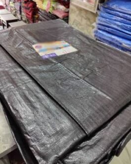 BMLP Tarpaulin 18*12 heavy duty and waterproof Tent – For Tents, Outdoor Catering, Trucks covering, Agriculture use, Outdoor events(Black)