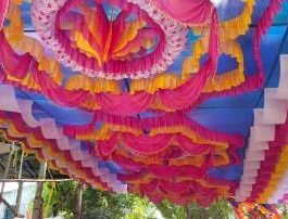 BMLP Tent Ceiling 20*20 feet(Blue, Red, Yellow, White)