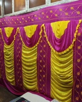 BMLP Tent Curtain 15* 10 feet(Purple, Yellow)