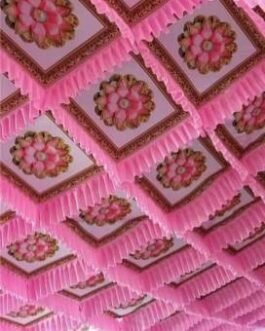 BMLP Tent Designer Ceiling 15*15 Tent – For Marriage ceremony, Birthday parties, Anniversary function, Puja festival, Occasion(Pink)